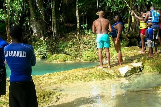 Private Blue Hole Tour From Falmouth Cruise Ship - Duration and Ticket Information