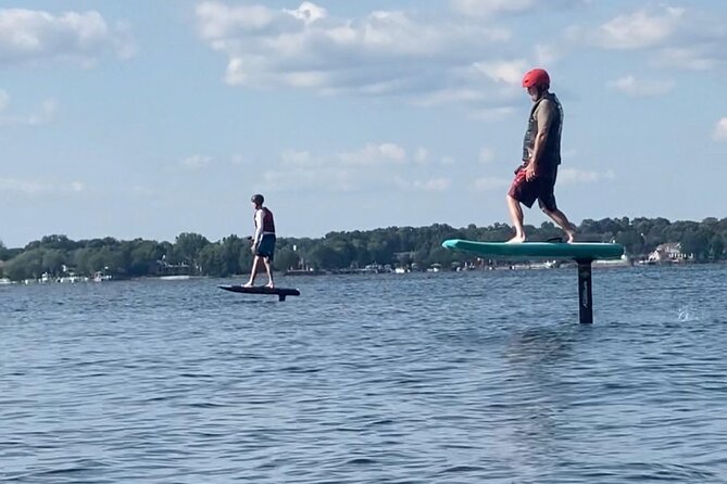Private Efoil Adventure on Lake Norman, Lake Wylie or MIL With Charlotteefoil - Inclusions