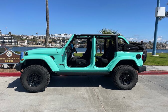 Private Jeep Tour of Orange County's Beaches - Inclusions