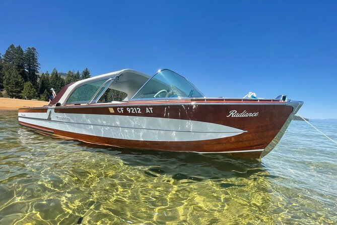 Private Lake Tahoe Tour on a Classic Wooden Boat With Captain (3 Hours) - Pricing Information