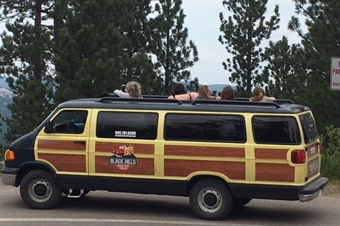 Private- Woody Van - Mt Rushmore/Crazy Horse/Custer State Park - Timing Details