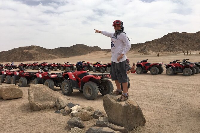 Quad 3 Hours VIP Safari Adventure Hurghada - Bedouin Village Experience