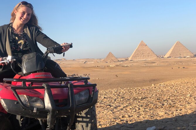 Quad Bike Trip At Desert of Giza Pyramids With Transfers and Drinks - Customer Reviews Analysis
