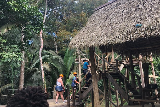 Rain Forest Zip Line Adventure & Belize Sign & Rum Factory From Belize City - Tour Overview