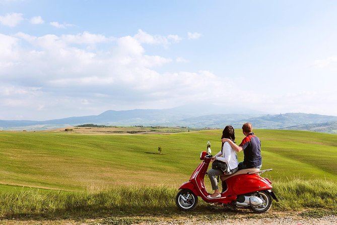 Romantic Vespa Tour and Wine Tasting - Choice of Landscapes