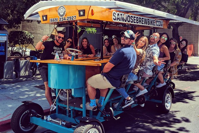 San Jose Brew Bike Bar Tour - Itinerary Overview