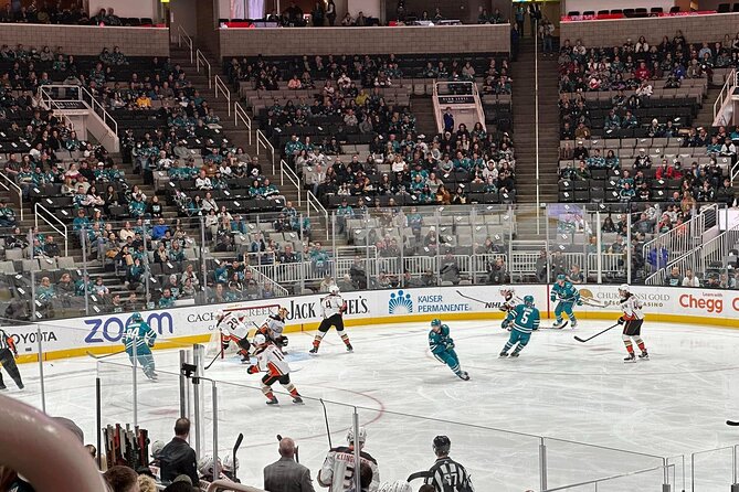 San Jose Sharks Ice Hockey Game Ticket at SAP Center - Booking Process