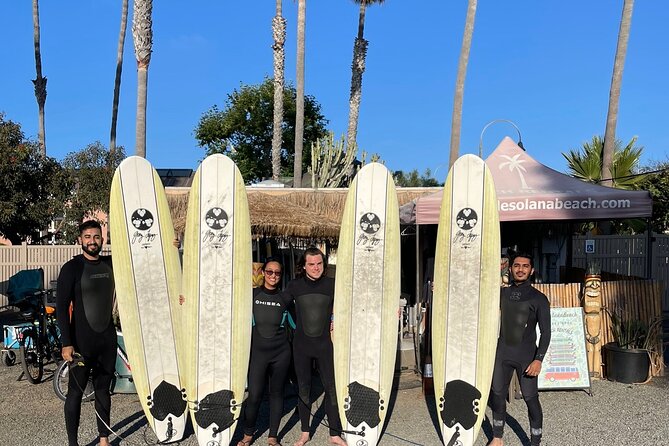 Surfboard Rental All Day Solana Beach Fletchers Cove - Inclusions Provided