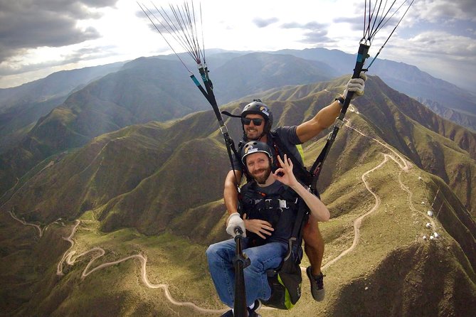 Tandem Flight Paraglider With Instructor HD - Preparing for Takeoff