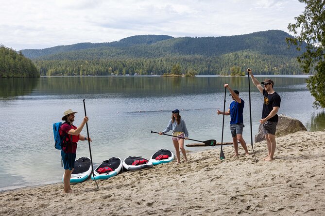 Thetis Lake Stand Up Paddle Boarding - Whats Included