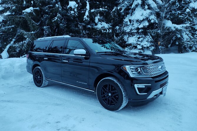 VIP Private SUV Transfer Whistler BC to Vancouver Intl. Airport - Services Provided by TDS Limo Service