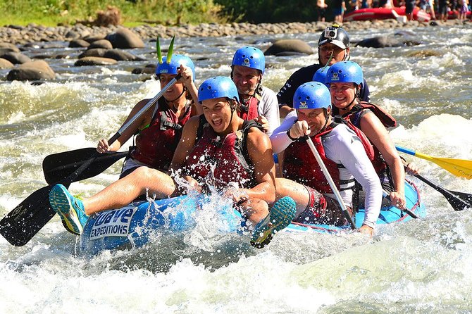 White Water River Rafting Class III-IV From La Fortuna-Arenal - Pickup and Transportation