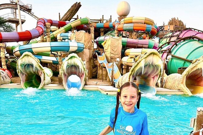 Yas Waterworld at Yas Island Abu Dhabi - Meeting and Pickup Details