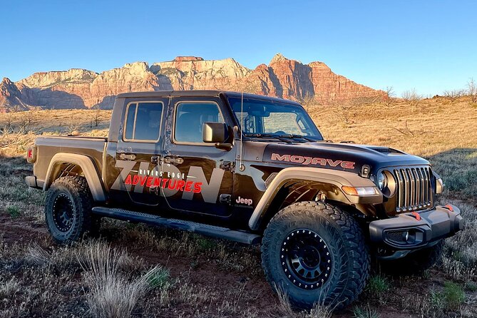 Zion Jeep Tour With Exclusive Access to Zion Cliffside Point - Inclusions