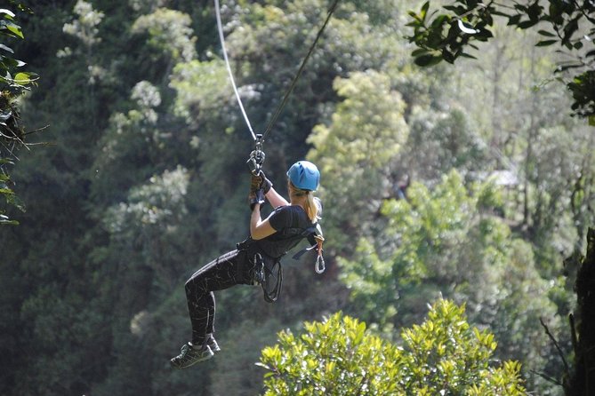 Ziplining in Puntzan Adventure Park in Baños - Ziplining Routes and Features