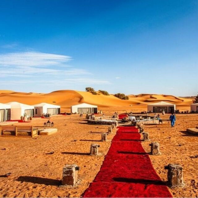 3 Days Tour in Marrakech to Merzouga Dunes and Camel Trek