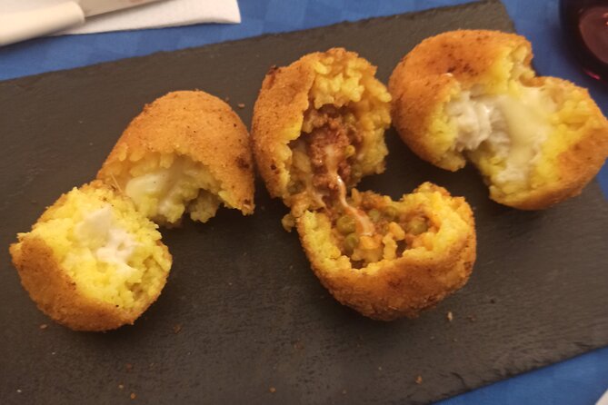 3 Hours of Cooking Class on Sicilian Arancina and Tasting