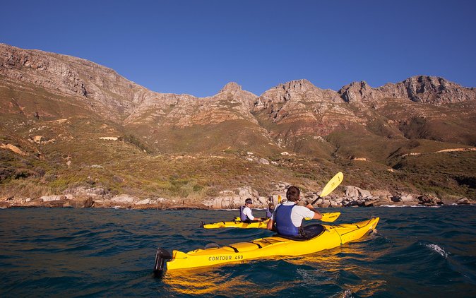 Kayak Chapmans Peak and Karbonkelberg in Hout Bay - Meeting and Pickup
