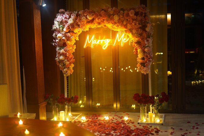 Private Poolside Cabana Proposal Dubai - Intimate and Private Atmosphere