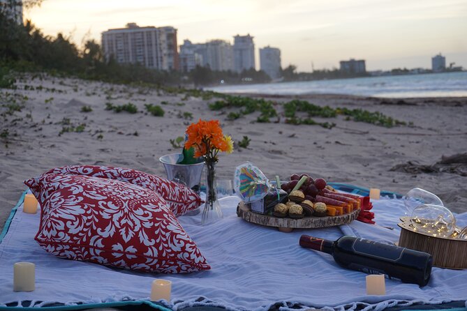 Private Romantic Beach Picnic at Sunset With Photos - Cancellation Policy
