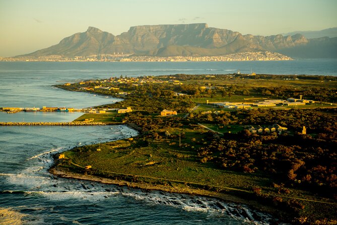 Robben Island Scenic Helicopter Flight - Pilot/Guide Commentary and City Views