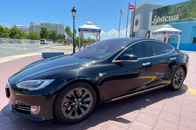 San Juan Private Airport or Port Arrival Transfer by Tesla - Meeting, Pickup, and Drop-off Details