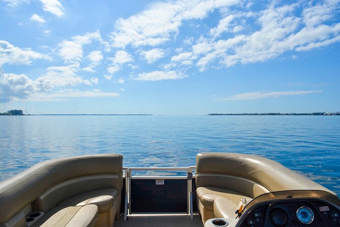 4-Hour 90HP Pontoon Rental in St. Andrews Bay