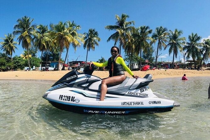 45 Minutes Jet Skiing in Montego Bay Jamaica With Transportation