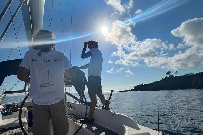 2.5h Sunset Navigation With Azorean Appetizers and Wine - Flexible Cancellation Policy for Peace of Mind