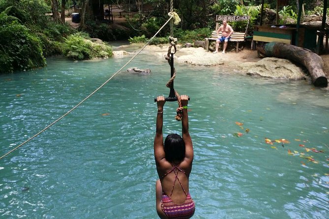 Blue Hole Waterfall & Beach Break Shore Excursion From Port of Falmouth - Scenic Drive From Falmouth to Ocho Rios