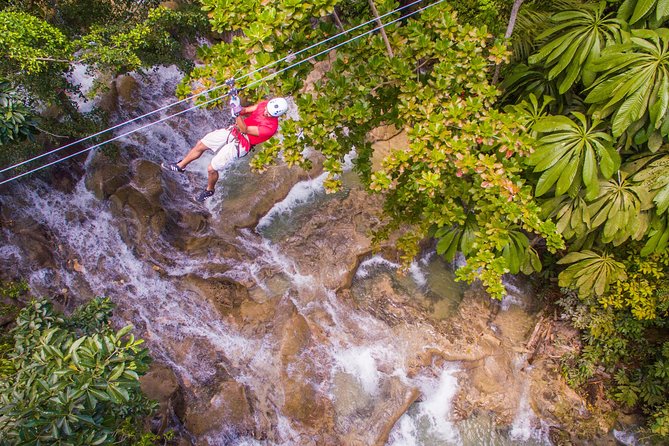 Falls Flyer Zipline and Dunns River Falls Adventure Tour From Ocho Rios - Flexible Pick-Up Options and Timing for the Tour