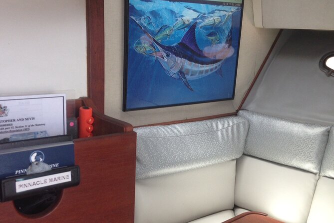 Private Fishing & Boat Cruising Charters in St Kitts and Nevis - Whats Included in the Charter
