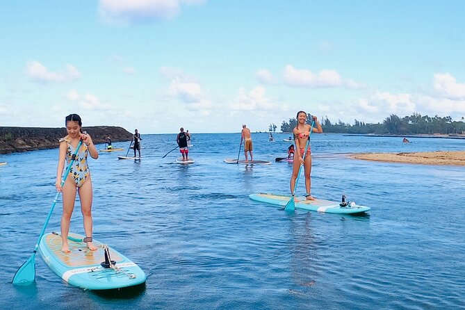 Stand-Up Paddle Yoga on the North Shore of Oahu - The Sum Up