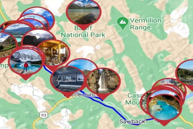 APP Banff Self-Guided Routes With Audio Guides - Navigation and Route Selection