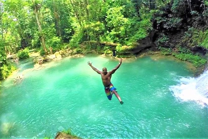 Blue Hole Plus Secret Falls and Dunns River Falls Combo From Runaway Bay Hotels - Common Questions