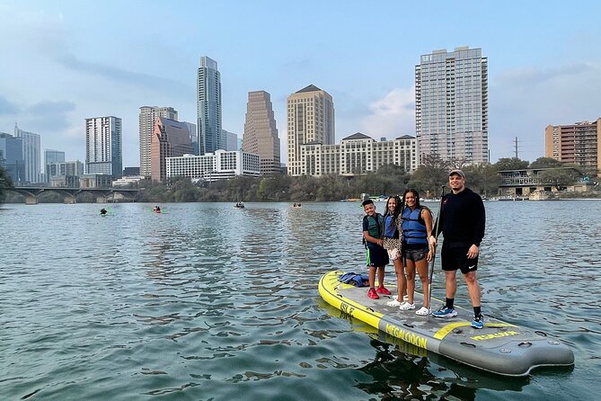 Downtown Austin Giant Paddleboard Sunset Tour With Bats - Common Questions
