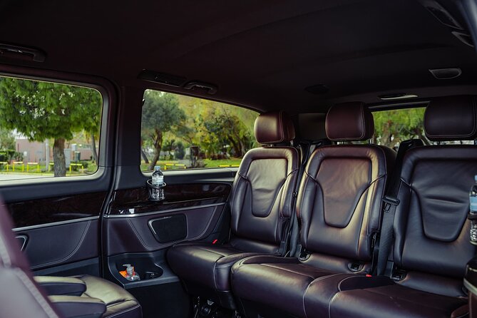 Dubai Airport to Sharjah City Private Transfers in V Class - The Sum Up