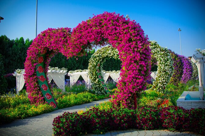 Dubai Miracle Garden and Glow Garden Tour With Pickup - Terms and Conditions
