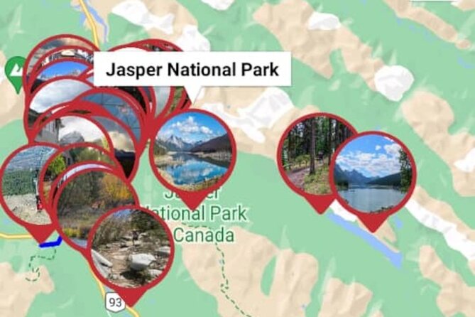 Jasper Self-Guided Routes APP With Audio Guide - The Sum Up