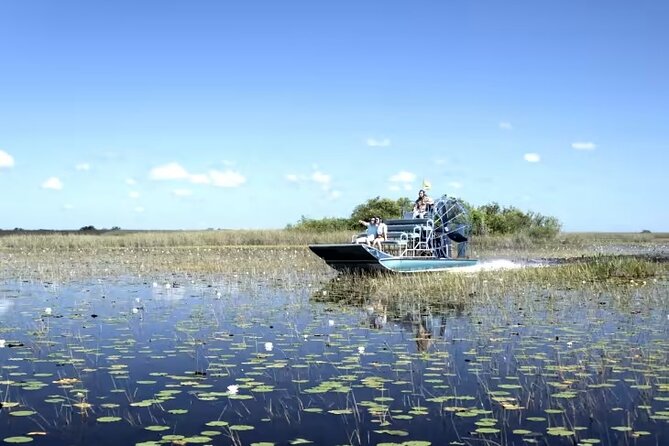 Little Havana Walking Tour 1 Hour Everglades Airboat Ride - Airboat Ride Details
