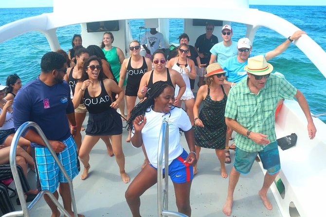 Morning Private Party Boat With Water Slide Open Bar and BBQ - Weather and Minimum Traveler Requirements