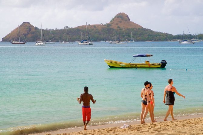 North Island Boat Tour, Reduit Beach, Creole Lunch Shore Ex  - St Lucia - Enjoying Reduit Beach and Creole Lunch