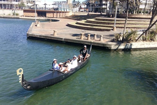 Relaxing Gondola Boat Ride on the Durban Point Waterfront Canal - Competitive Pricing