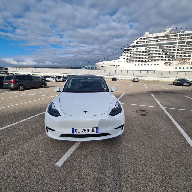 6-Hour Tour in Marseille Cassis in a Tesla Car