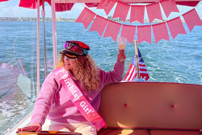 2 Hour Private Pink Boat Charter in San Diego. Sightseeing Tour - Common Questions