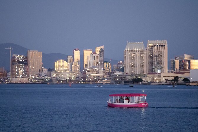 2 Hour Private Pink Boat Charter in San Diego. Sightseeing Tour - The Sum Up