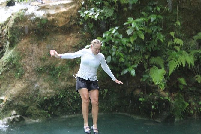 Blue Hole Waterfalls From Runaway Bay - The Sum Up