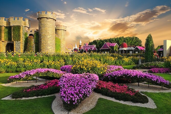Dubai Miracle Garden and Glow Garden Tour With Pickup - Customer Support and Contact Information