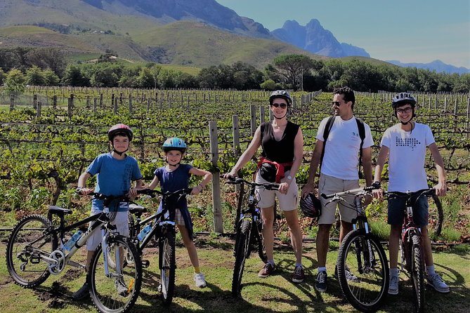 Guided Bike Tour of Stellenbosch - Cellar Tours and Wine Tastings