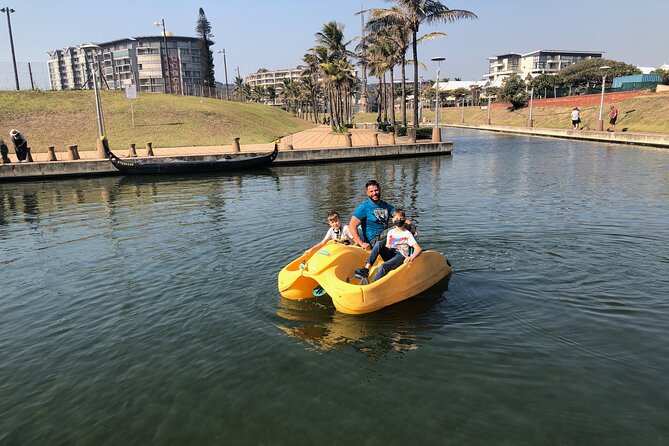 Pedal Boat Rides on Durban Point Waterfront Canals - The Sum Up